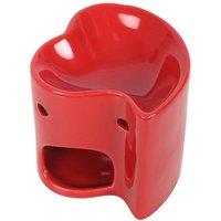 Something Different Heart Oil Burner in Red