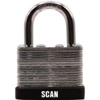 Scan Laminated Steel Padlock