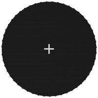 Berkfield Home Jumping Mat Fabric Black for 10 Feet/3.05 m Round Trampoline