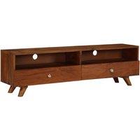 Berkfield Home TV Cabinet Solid Reclaimed Wood 140x30x40 cm in Brown | Size: 140 x 30 x 40 cm
