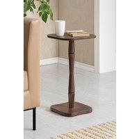 MH London Solid Mango Wood Free-Form Side Table, Accent End Table - Jasmine in Brown