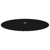 Berkfield Home Jumping Mat Fabric Black for 10 Feet/3.05 m Round Trampoline