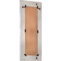 Berkfield Home Sturdy Aviator Mirror 110x50 cm Metal in Silver