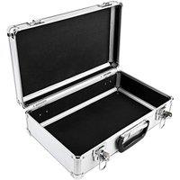 VOGREX Large Lockable Aluminium Flight Case Camera Tool Storage Box in Silver