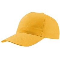 Atlantis Men's Start 5 Panel Cap in Yellow