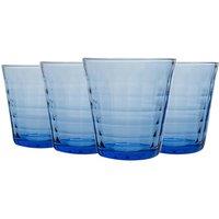 Duralex Prisme Drinking Glasses - 275ml - Blue - Pack of 8