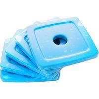 Tanness 5 Pack Reusable Slim Freezer Cold Packs in Blue