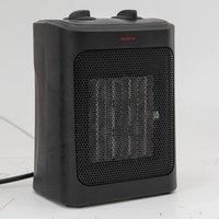 Tanness Ceramic Fan Heater with Tip-Over Protection - Heaters for Home - Black