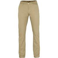 Asquith & Fox Men's Classic Casual Chinos Trousers in Natural | Size: XS