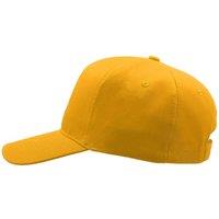 Atlantis Men's Start 5 Panel Cap Pack of 2 in Yellow