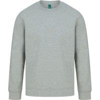 Henbury Men's Plain Sweatshirt in Grey | Size: 3XL