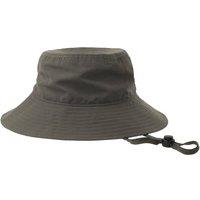 Atlantis Men's Pico Nylon Unstructured Bucket Hat in Dark Grey