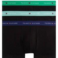 Tommy Hilfiger Men's Signature 3P Trunk Mint/Green/Navy | Size: Medium