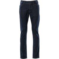 Mascot Men's Frontline Manhattan Washed Denim Jeans in Dark Blue | Size: 32XL