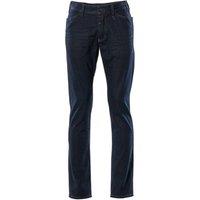 Mascot Men's Frontline Manhattan Washed Denim Jeans in Dark Blue | Size: 36S