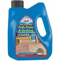 Doff ' Super Strength' Path Patio & Decking Cleaner Concentrate 2.5 in Blue