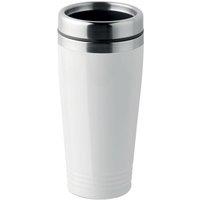 MidOcean Rodeo Colour Double Wall Travel Cup in White