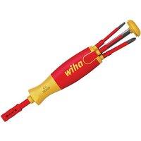 Wiha LiftUp electric Bit Magazine SL/PH Screwdriver Set, 6 Piece