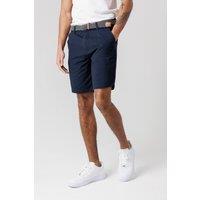 Tokyo Laundry Men's Cotton Twill Peached Shorts in Navy | Size: Small