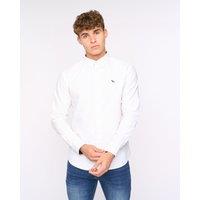 Bewley&Ritch Men's Chatmen Slim Fit Oxford Shirt in White | Size: XL