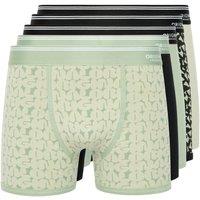 Crosshatch Men's Dringal 5-Pack Cotton Stretch Boxers with Contrast Stitching | Size: XL