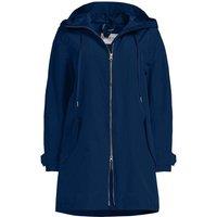 Lands' End Women's Plus Squall A-Line Rain Jacket in Navy | Size: 24-26