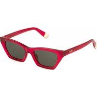 Furla Women's SFU777V-530768 Butterfly Sunglasses in Brown