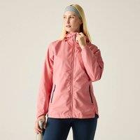 Regatta Women's Hamara IV Hooded Waterproof Jacket in Peach | Size: 16