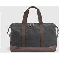 Burton Men's Dark Grey Canvas Overnight Bag