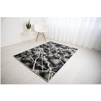 DS Living Onyx Anthra-Black Rug Collection in Black | Size: 80 cm x 150 cm