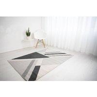 DS Living Ravella Apex Beige-Anthra Rug Collection in Beige | Size: 80 cm x 150 cm