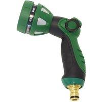 Spear & Jackson Watering Spray Gun, 9 Function Flow, Kew Gardens Range, Green