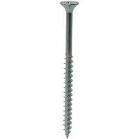 Unifix Chippy Woodscrews 6.0 x 130/70mm - Box of 50 in Silver