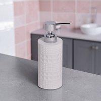 Showerdrape Maison Soft Green or White Shimmer Liquid Soap Dispenser