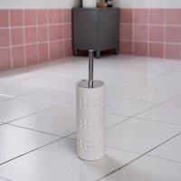 Showerdrape Maison Soft Green or White Shimmer Toilet Brush