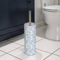 Showerdrape Buttercup Light Blue Floral Toilet Brush
