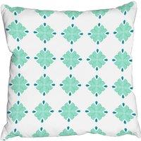 Benjamin Tate Design Cushions - Green uncommon boho chic summer design (Cushion)