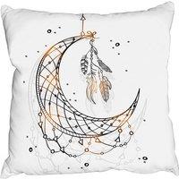 Benjamin Tate Design Cushions - Dream Catcher with Crescent Moon (Cushion)
