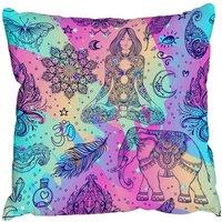 Benjamin Tate Design Cushions - Colorful rainbow (Cushion)