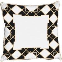 Benjamin Tate Design Cushions - Art Dco Diamond Border (Cushion)