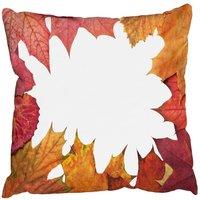 Benjamin Tate Design Cushions - Red Autumn Border (Cushion)