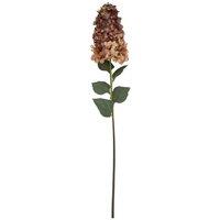 Hill Interiors Spear Hydrangea Artificial Flower in Burgundy