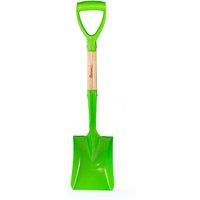 Bigjigs Toys Short Handled Garden Shovel with Wooden Hand Grip