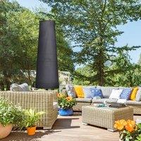 OUTSUNNY Parasol Umbrella Cover Outdoor Protector Weatherproof Cantilever Garden in Black
