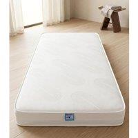 Comfy Living Ltd Value Open Coil Sprung Mattress in White | Size: Small Double