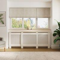 GFW Longslow Adjustable Radiator Cover in White