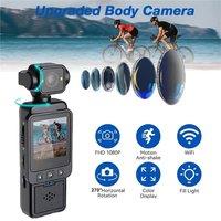 Nordara 1080P Pocket Action Camera Rotation in Black