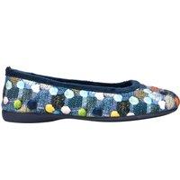 Sleepers Women's Samira Ballerina Slippers in Blue | Size: 8