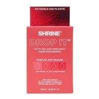 Shrine Women's Drop It Hair DYE Drops 20ml in Red