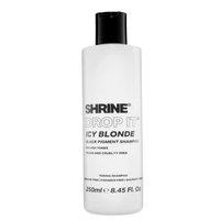 Shrine Women's Icy Blonde Black Pigment Shampoo 250ml in Misc